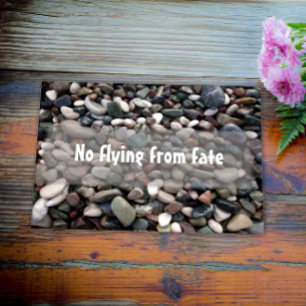 No flying from fate motivational  poster 