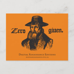 No Foxe Given Postcard