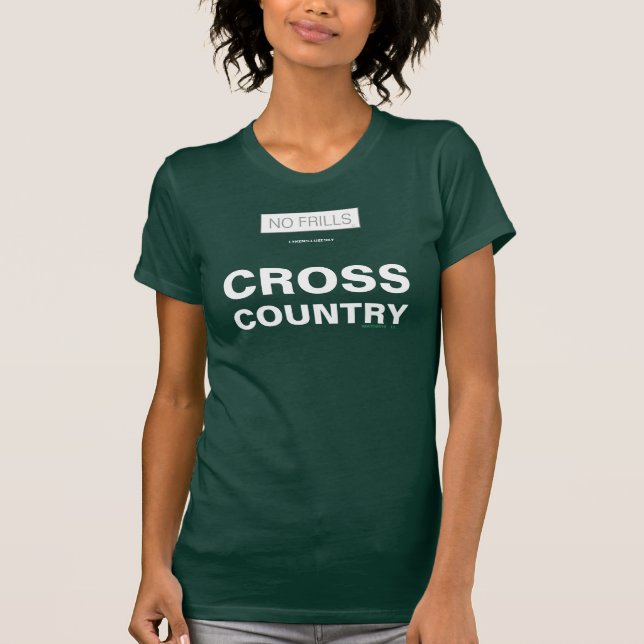 NO FRILLS CROSS COUNTRY T-Shirt (Front)
