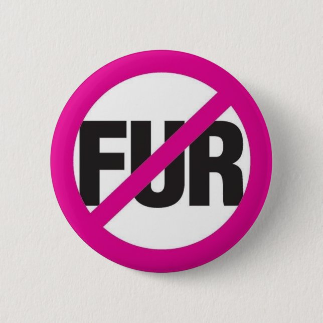 NO FUR 2 INCH ROUND BUTTON (Front)