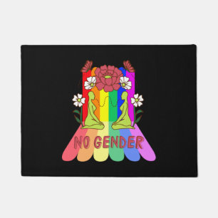 No gender - pride month Sticker  Doormat
