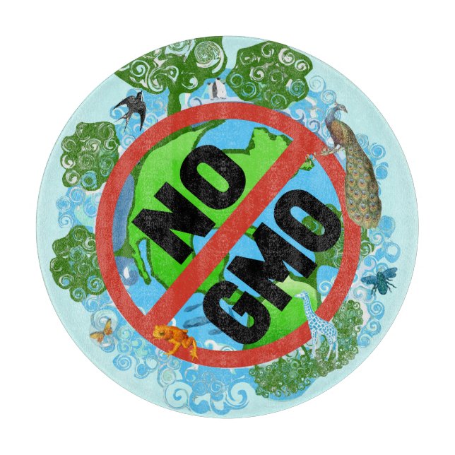 No GMO Cutting Board (Front)