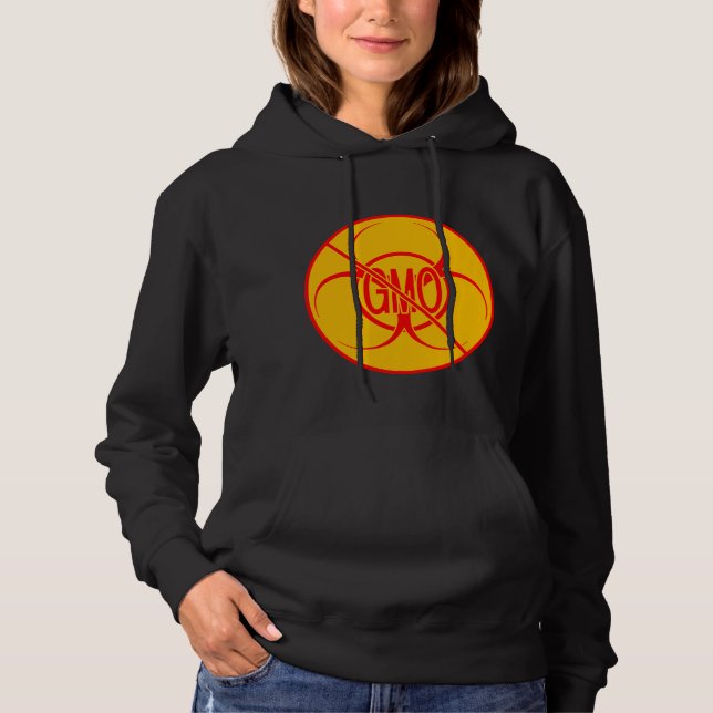 No GMO Hoodie Bio Hazard GMO Shirts (Front)