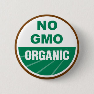 No GMO Organic 2 Inch Round Button