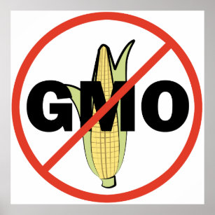 No GMO Poster