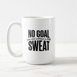 No Goal Met Minimalist Accountability & Success Mi Coffee Mug