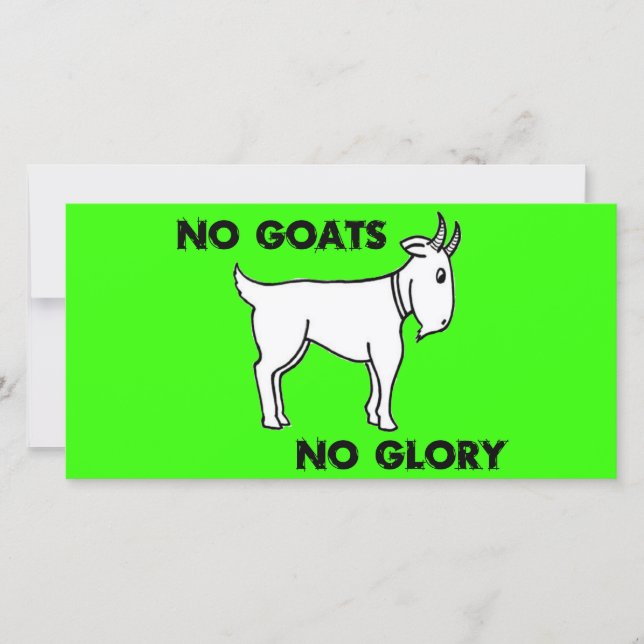 No Goats No Glory (Front)