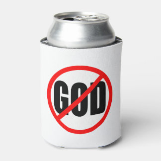 "NO GOD" CAN COOLER