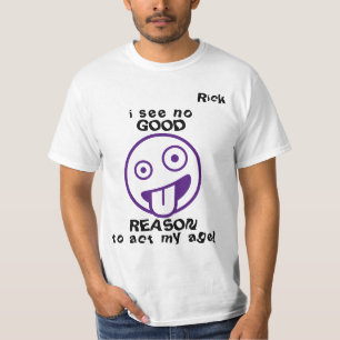"...no good reason..." Emoji Customizable Men's T-Shirt