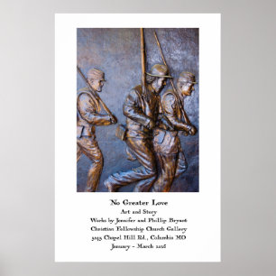 No Greater Love 2026 Art Show Poster