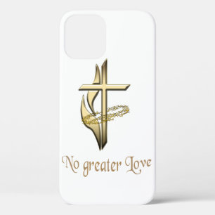 No greater Love Cross iPhone 12 Case