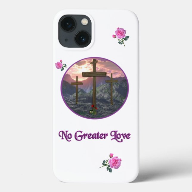 No Greater Love John 3:16 Case-Mate iPhone Case (Back)
