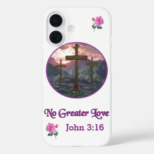 No Greater Love John 3:16 iPhone 16 Case