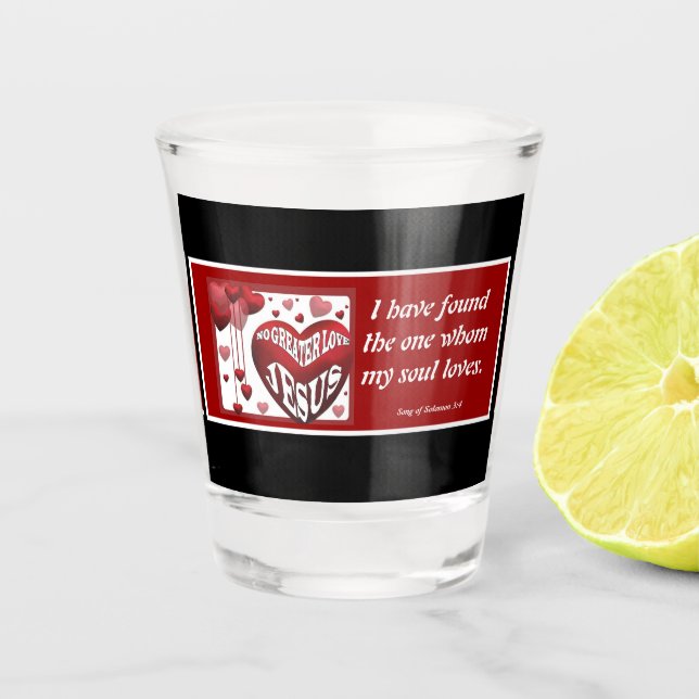 No Greater Love© Mug 11oz. Shot Glass (Front)