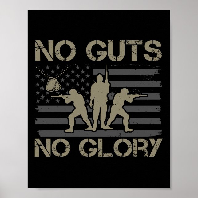 No Guts No Glory Poster (Front)