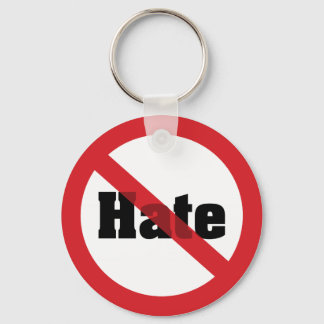 No Hate Keychain