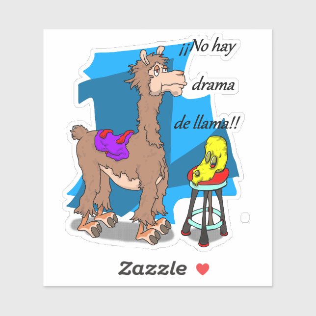 ¡¡No hay drama de llama!! (Sheet)