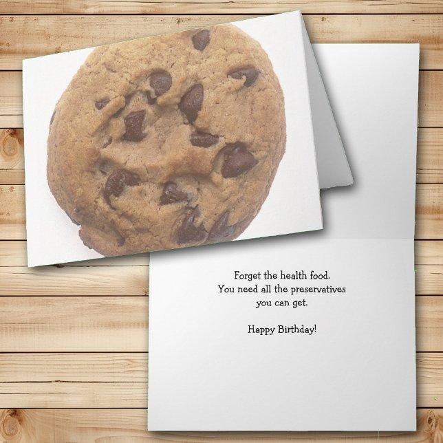 No Health Food Birthday Card (Creator Uploaded)