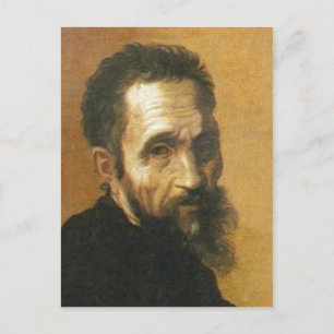 No higher resolution available. Michelangelo-Buona Postcard