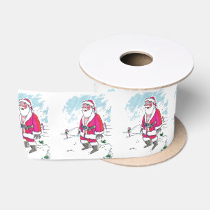 No Ho-Ho-Ho ribbon spool Satin Ribbon