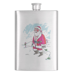 No Ho-Ho-Ho stainless steel flask