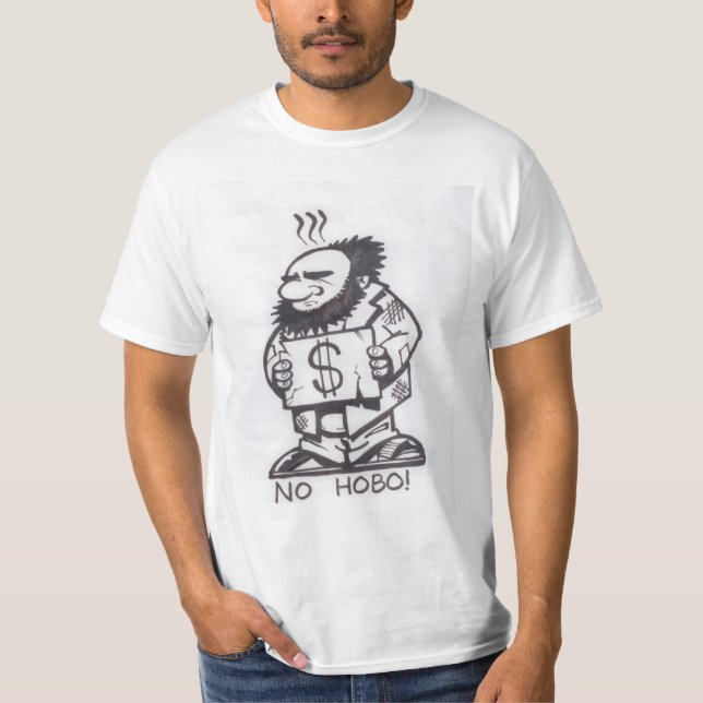 No Hobo T-Shirt (Front)