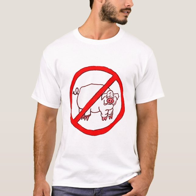 No Hogs Circle T-Shirt (Front)