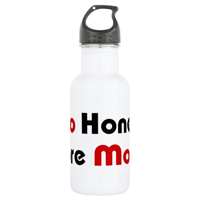 No Honey More Money 532 Ml Water Bottle (Front)