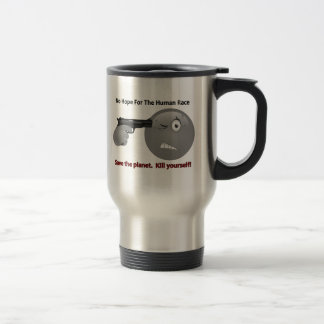 No Hope Emoticon Travel Mug