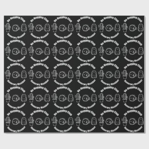 No Hugging Club Wrapping Paper