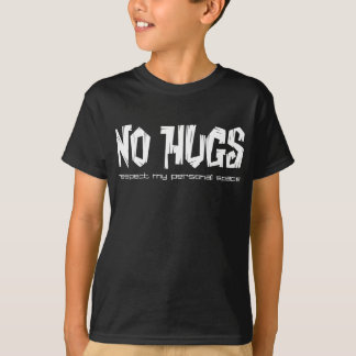 No Hugs - Dark T-Shirt