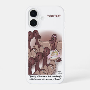 No Humour iPhone 16 Case