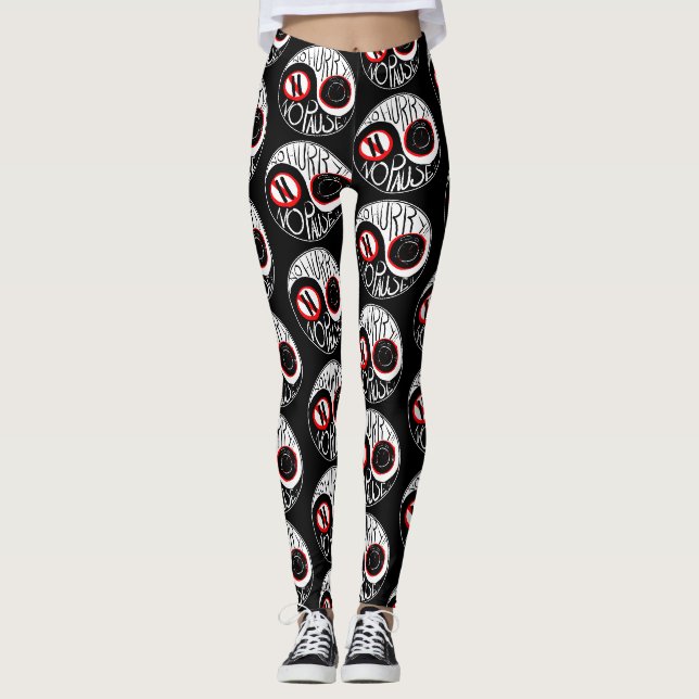 No hurry, No Pause Leggings (Front)