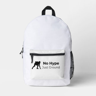 No Hype. Just Ground Tote Bag Design
