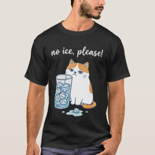 No Ice Please with Cat Abolish ICE Design for Men  T-Shirt