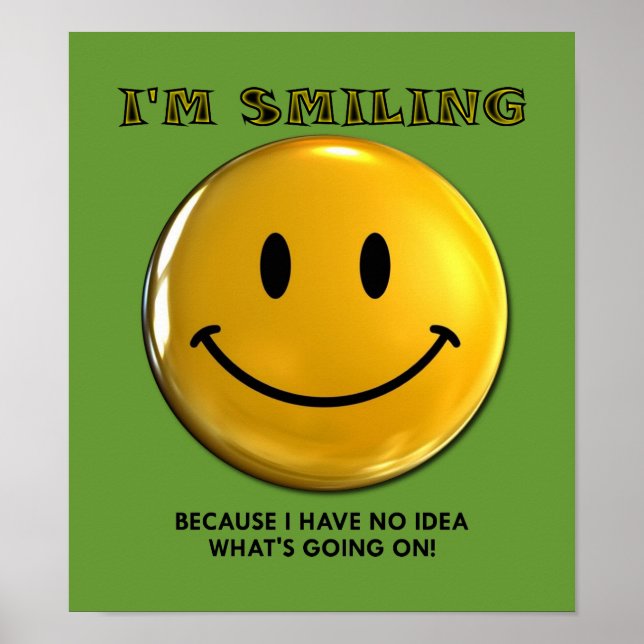 No idea Poster (Front)