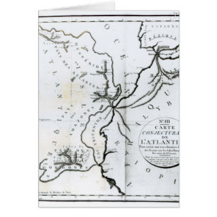 No. III Conjectural Map of the Island of