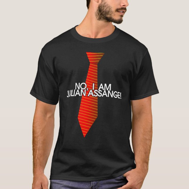 No, I'm Julian Assange T-Shirt (Front)