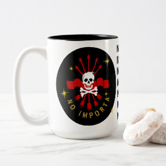 NO IMPORTA Two-Tone COFFEE MUG
