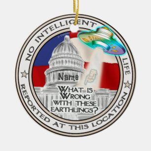 No Intelligent Life ornament