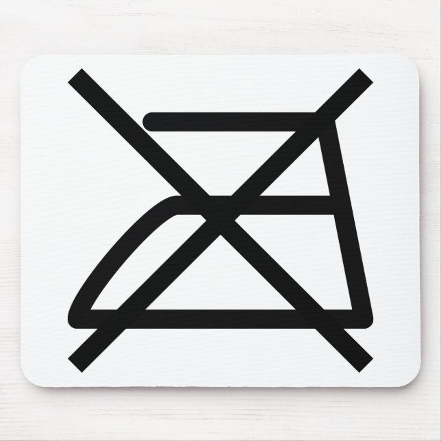 no ironing mouse pad (Front)