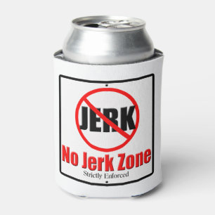 No Jerk Zone Can Cooler