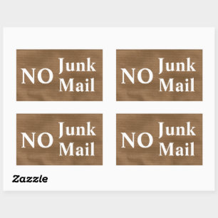 No Junk Mail sticker