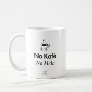 No Kafe No Mela | Maltese Coffee Mug | Malta Gift