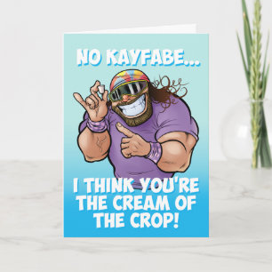 No Kayfabe Cream of the Crop Professional Wresting Holiday Card
