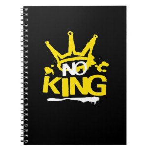 No King Minimal Clean Notebook