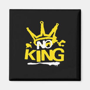 No King Vintage Style Magnet