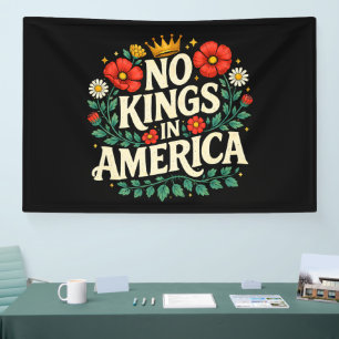 No Kings America Banner