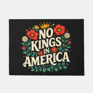 No Kings America Doormat
