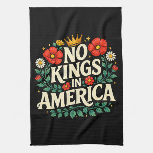 No Kings America Kitchen Towel